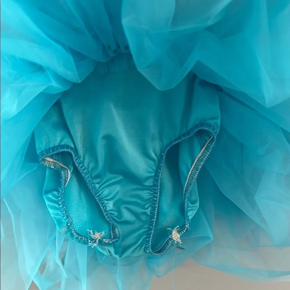 Girl’s Small blue Ballet Tutu Dress Dance Fairy Princess dress ~ Dress Up